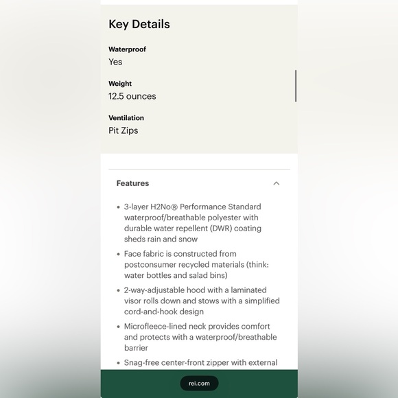 Patagonia Rain Jacket - Picture 5 of 7